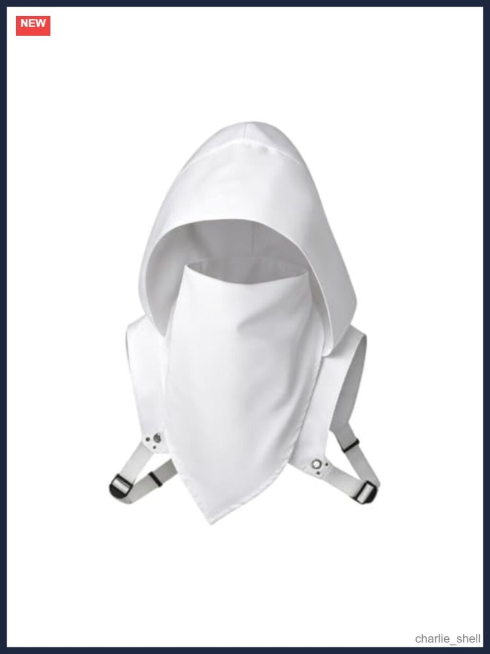 Cyberpunk Rogue Cowl Hooded Scarf Assassin Costume